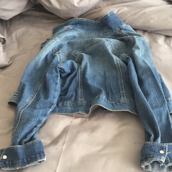 Old Navy girls dark wash denim jacket - Picture 2 of 3